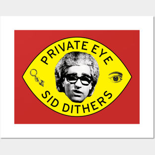 Sid Dithers Private Eye SCTV Posters and Art